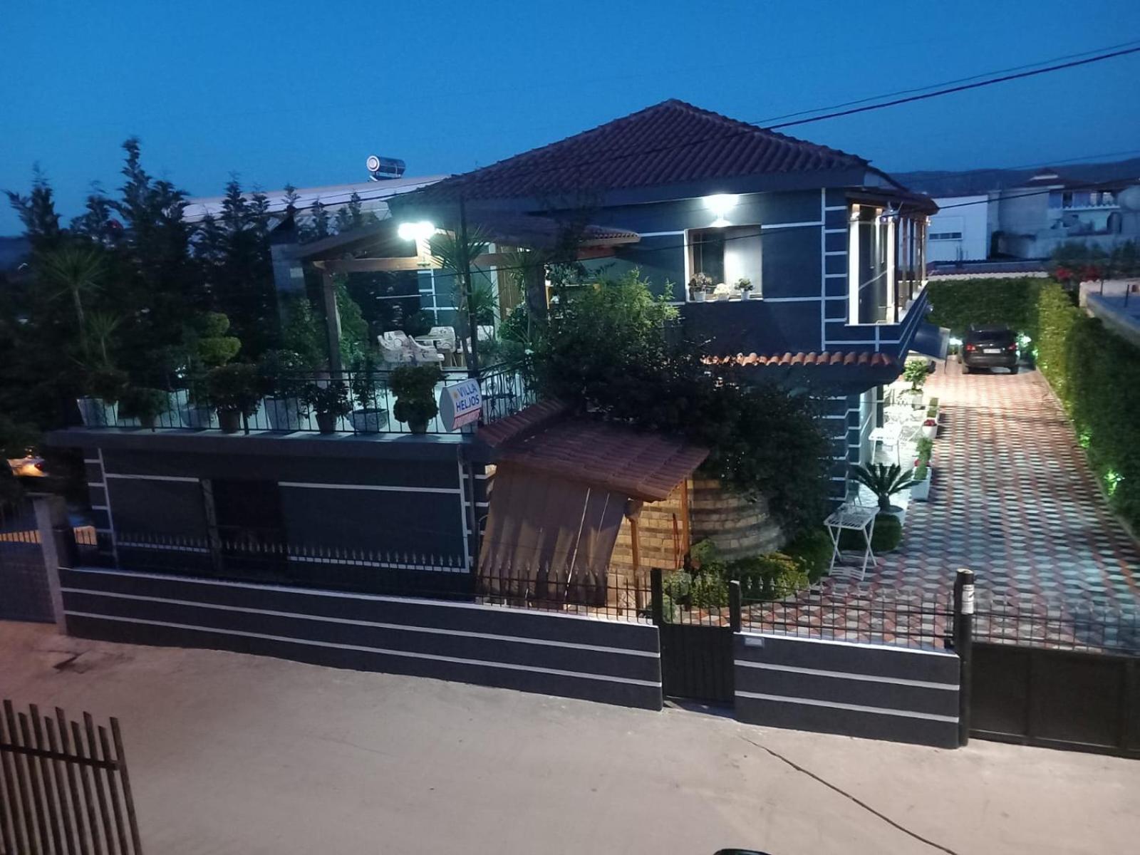 Villa Heljos Apartaments Вльора Номер фото